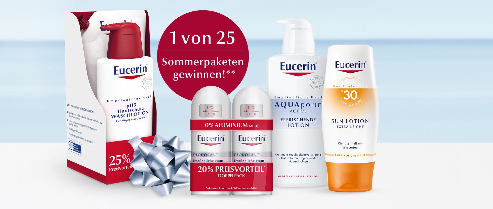 Eucerin Sommerpakete