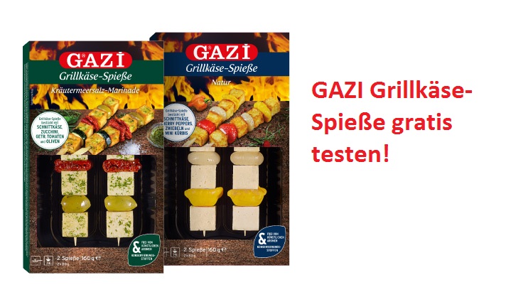 Gazi Grillkaese Spiesse