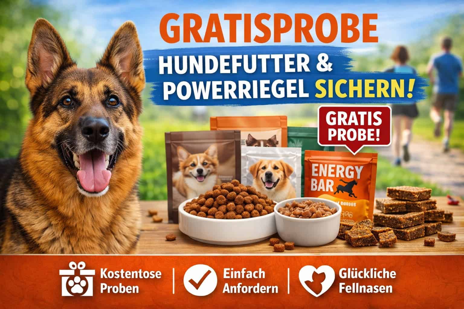 Hundefutter Gratisprobe
