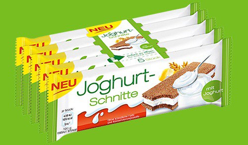 Joghurt Schnitten gratisprobe