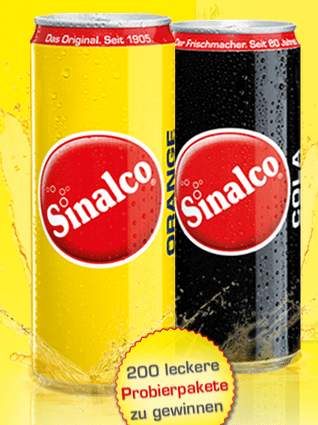 Sinalco Gratisprobe
