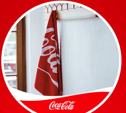 coke handtuch