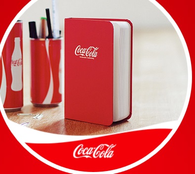 coke notizbuch