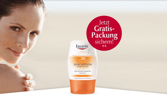 eucerin sun lotion gratis
