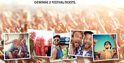 festival tickets gewinnen