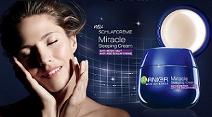 garnier sleeping cream testen