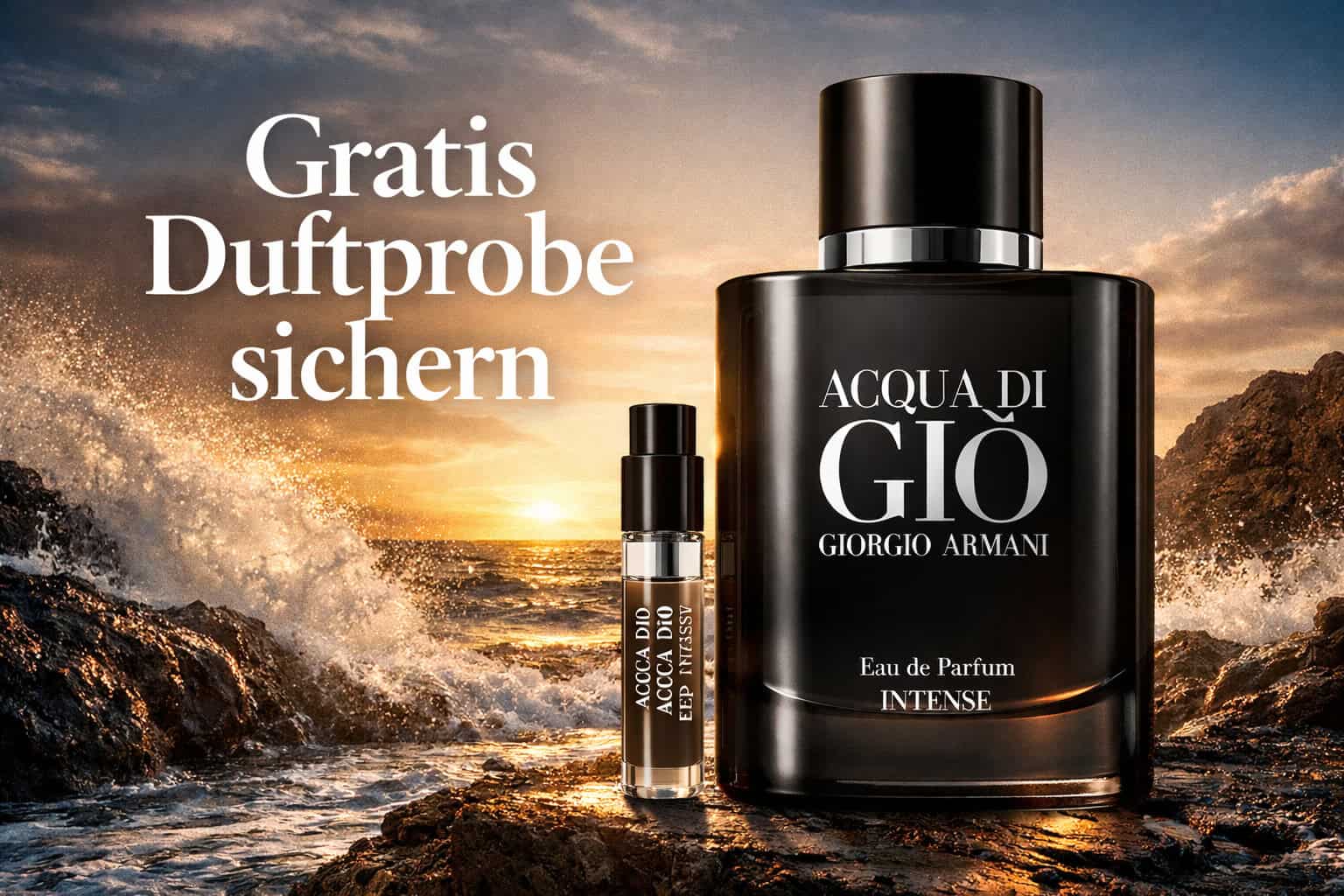 gratis Duftprobe Acqua Di Giò EDP Intense