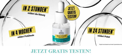 Kiehls Gratisproben
