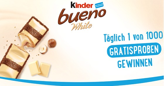 kinder bueono white