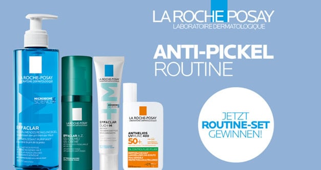 LA ROCHE POSAY: ANTI-PICKEL PFLEGE-SET GRATIS gewinnen