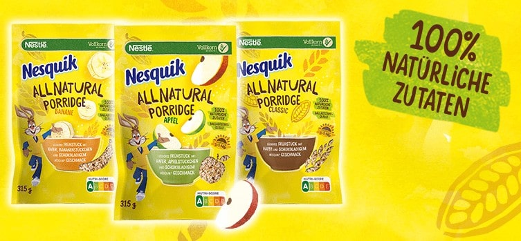 nesquick porridge