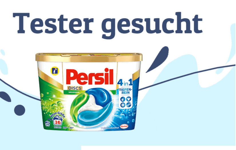 Persil Universal 4in1 Discs gratis testen Gratisproben