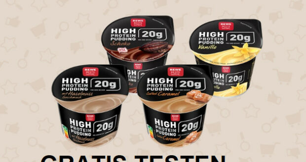 High Protein Pudding Vielfalt gratis testen | Produktproben ...