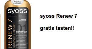 syoss gratisprobe