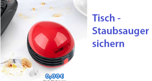 tisch staubsauger