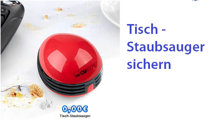 tisch staubsauger